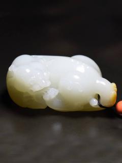 和田玉籽料养护妙招让貔貅更润泽